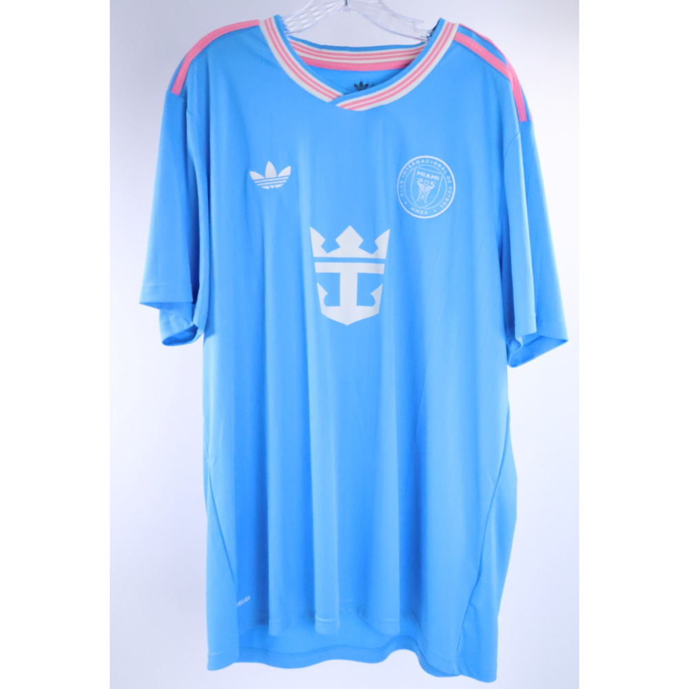 adidas Inter Miami CF Messi #10 Light Blue MLS Soccer 2025/2026 Jersey 2XL NWT
